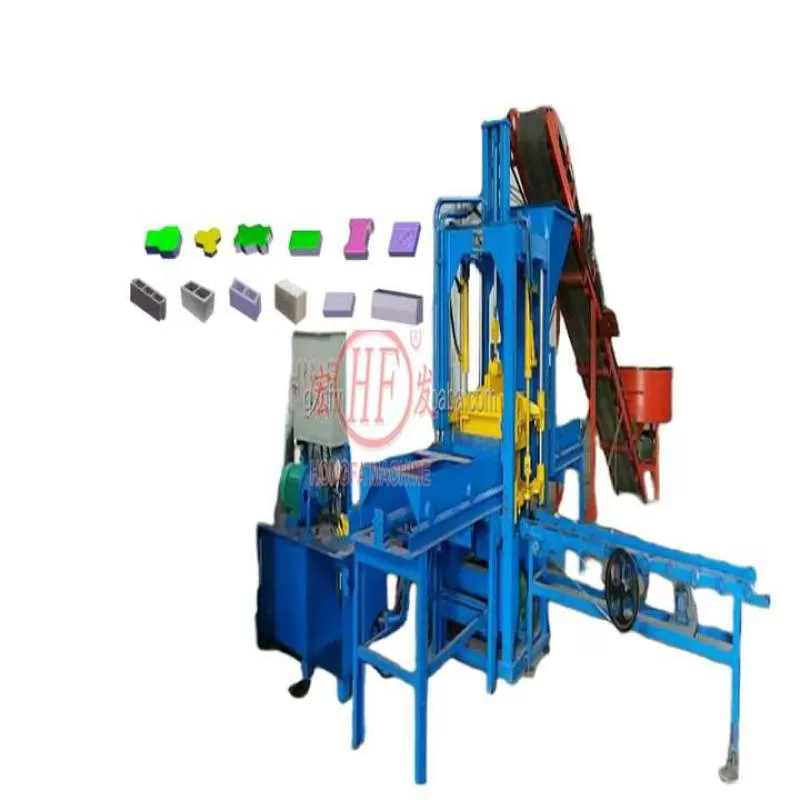 High Quality Manual Hollow Block Making Machine for Small Businesses Vacuum Extruder Smart Brick Making Machine For Cement Brick
