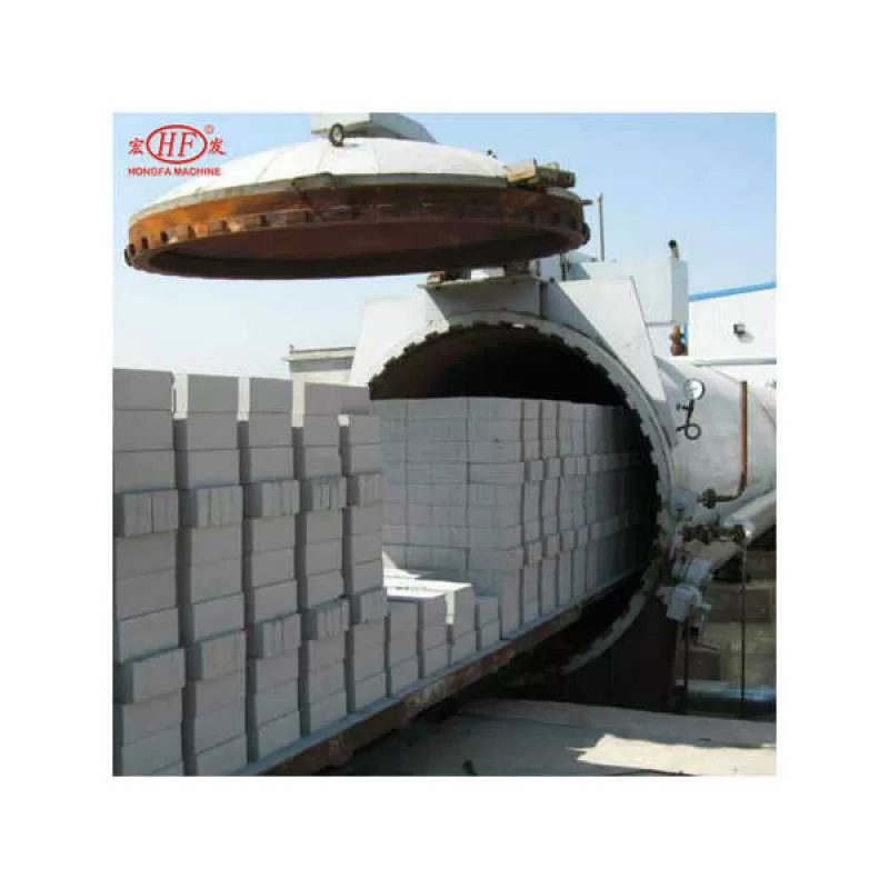 2025 High Output AAC Light Brick Making Machinery Autoclave for Aerate Concrete Block and Panel Plant in South Africa
