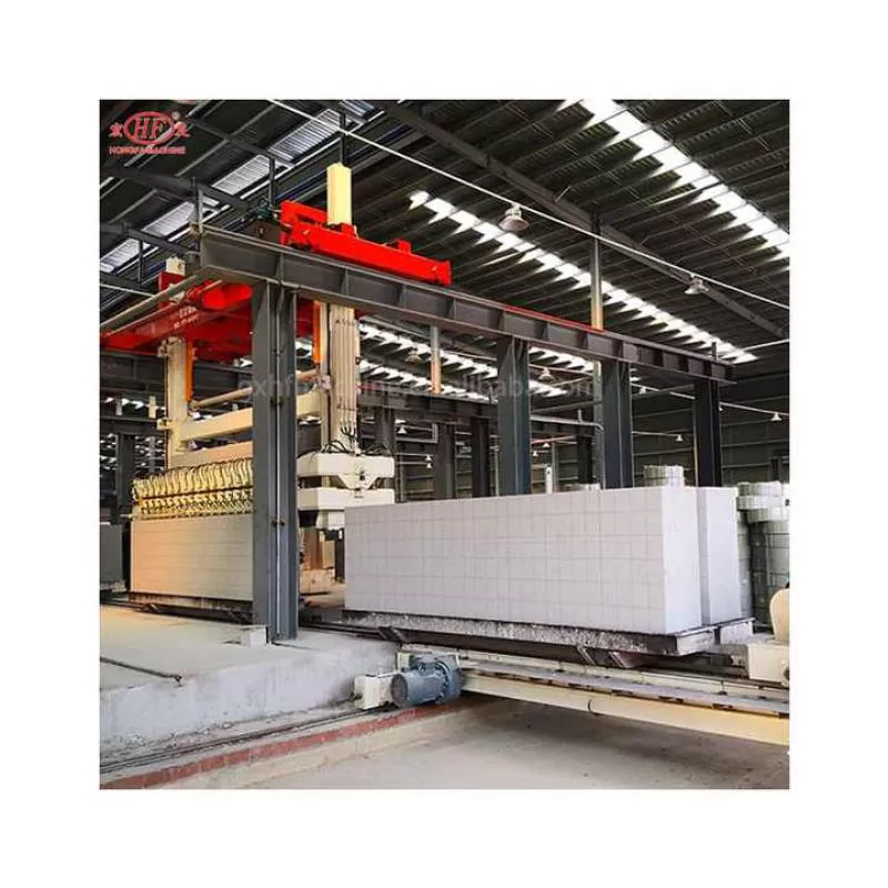 Chinese Factory Supplier's Full-Automatic AAC Block Making Machine PLC Autoclave Aerated Concrete Brick Panel Plant Best Price