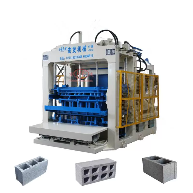 Qt12 - 15 Automatic Concrete Cement Block Brick Making Machine High Quality Block Maker for Sale