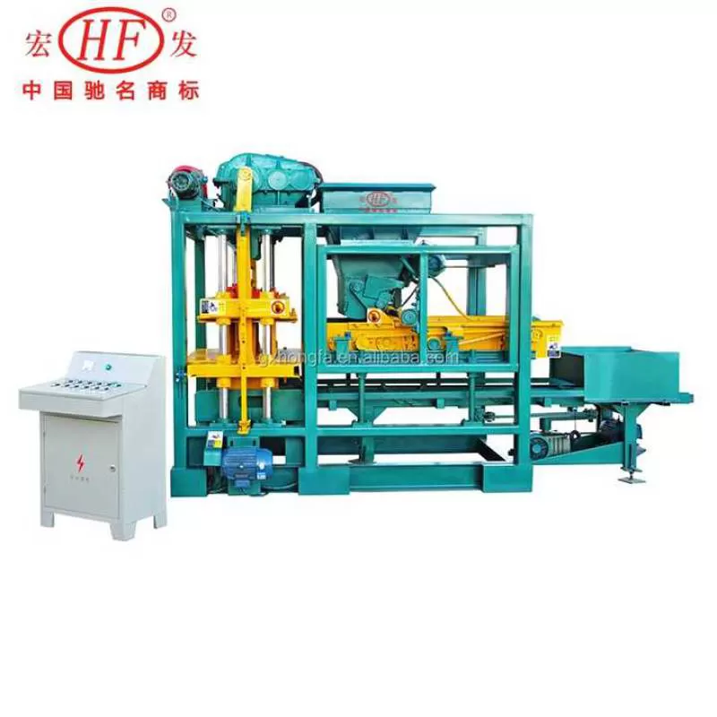 2024 Hot Products High Quality Interlock QT4-25C Foam Bricks Machine New Construction Cement/Concrete Block Maker Pump Core