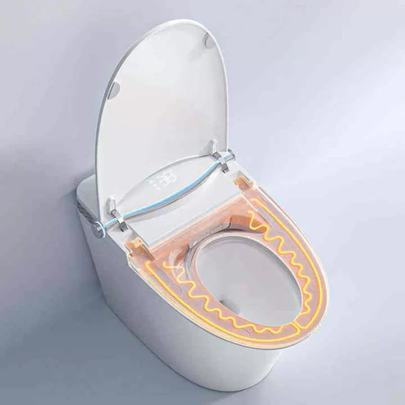 Amaze Modern Bathroom Sensor Electric Automatic Flush Wc Bidet Ceramic Floor One Piece Intelligent Smart Toilet Bowl