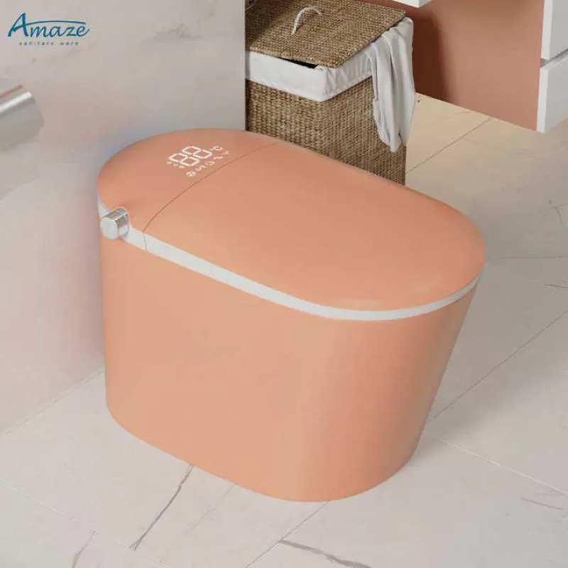 Modern Auto Open Electronic Wc Automatic One Piece Colour Intelligent Smart Toilet Seat Bidet