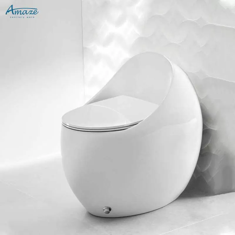 Siphonic New Design Wc Sanitary Ware Floor Mounted Water Closet Toilet Bowl Bathroom Ceramic One Piece Toilet Commode