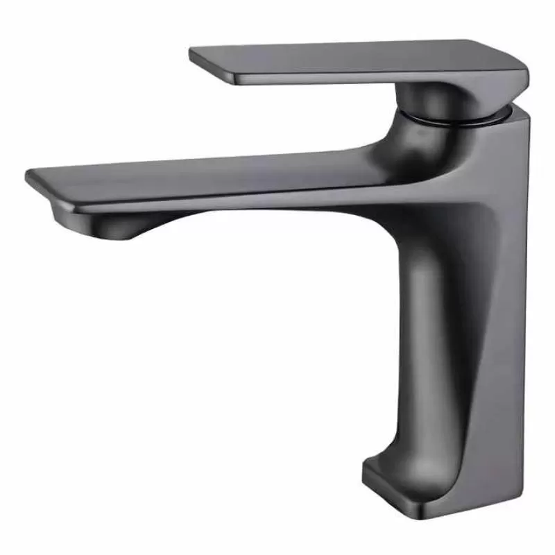 Luxurious Bathroom Products Zinc Water Tap Modern Hotel Sanitary Ware Wash Basin Deck Mounted Cold and Hot Water Mixer