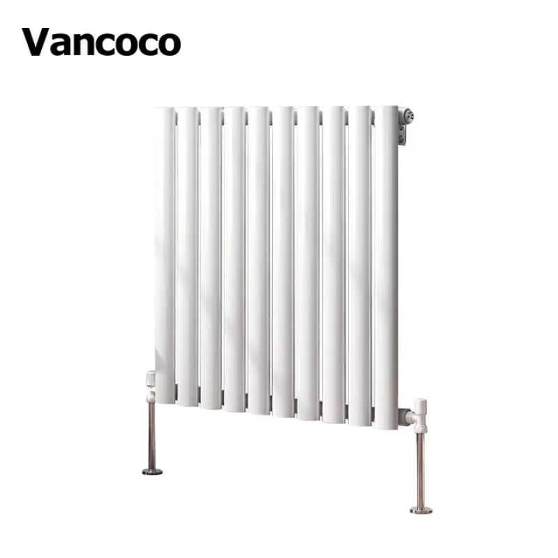 600mmx600mm New Design White Oval Tube Central Heating Water Radiator