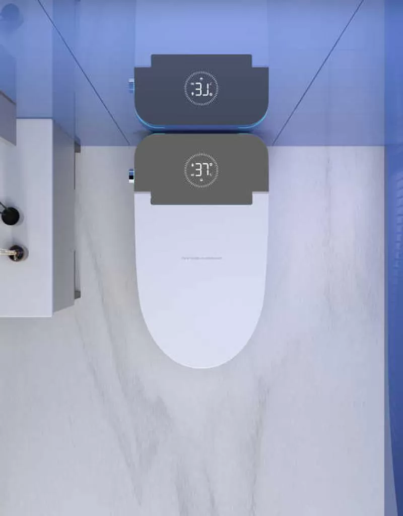 Superior Hotel Toilet Ceramic Smart Sensing Flush Toilet Holiday Villa Master Bedroom Smart Flush Toilet