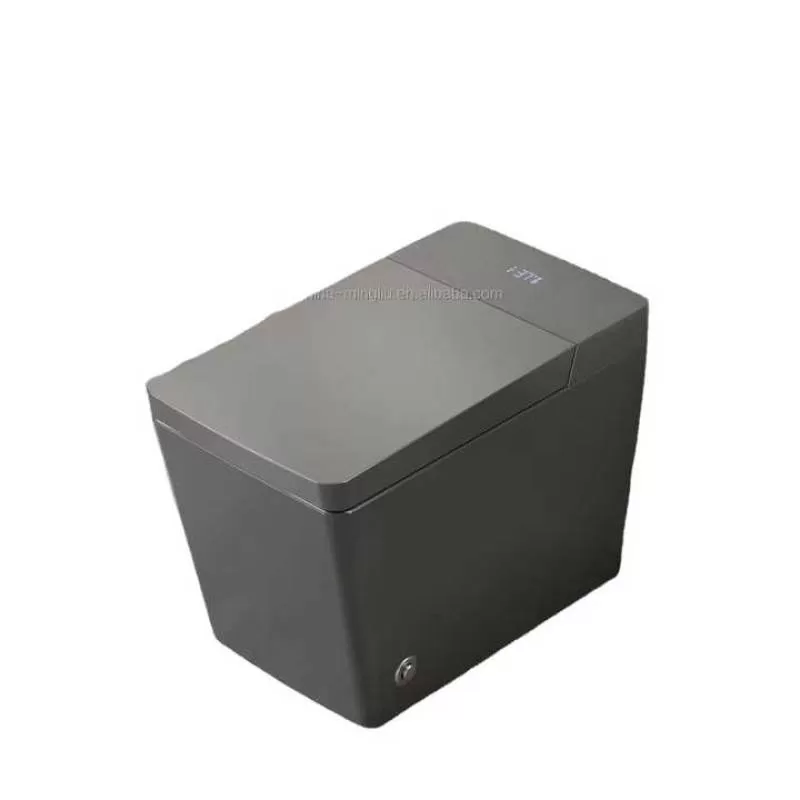 Manufacturer Modern Smart Induction Toilet Home Bathroom Automatic Flushing Toilet Hotel Suite Smart Warm Air Drying Toilet