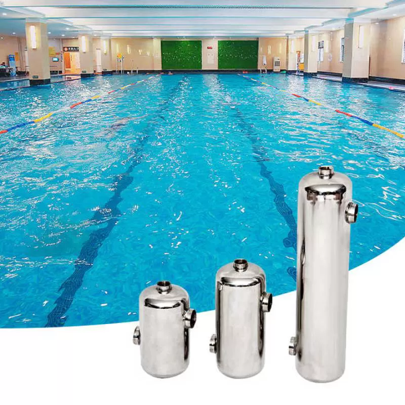 Small High Quality Stainless Steel Pool Heater Water Heat Exchanger for Swimming Pools