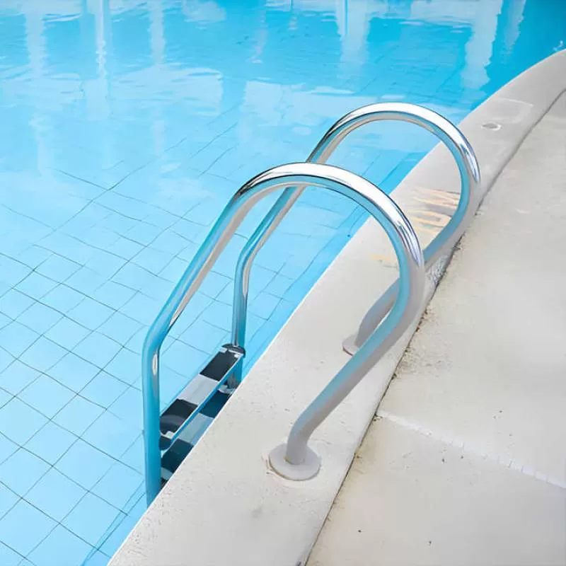 Custom 3-Step Stainless Steel 304 Pool Ladder Factory-Supplied Swimming Ladder