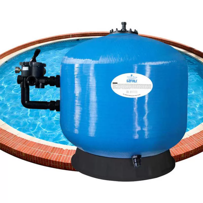 Fenlin Side-Mounted Swimming Pool Equipment Durable Fiberglass Sand Filter