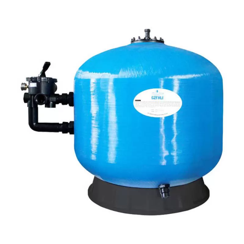 High Quality Fiberglass Side Mount Sand Filter Pool Accessories for Swimming Pool Equipment
