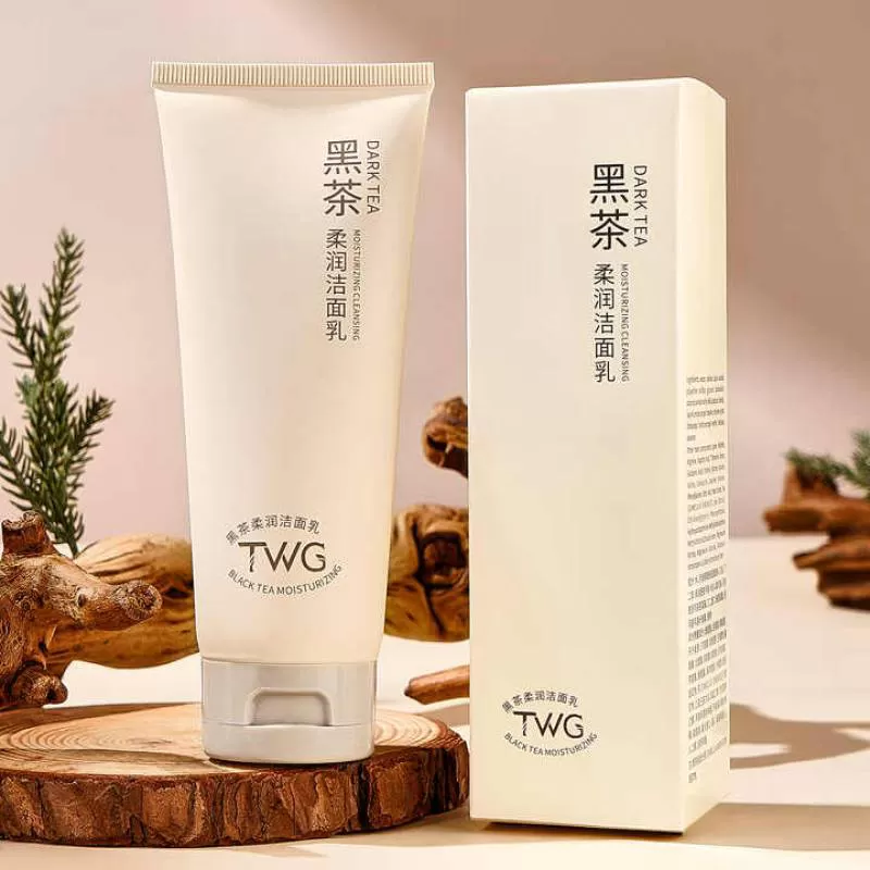 TWG Private Label Facial Cleanser Foaming Oil Control Cleansing Hydrating Moisturizing Skin Care Amino Acid Black Tea Face Wash