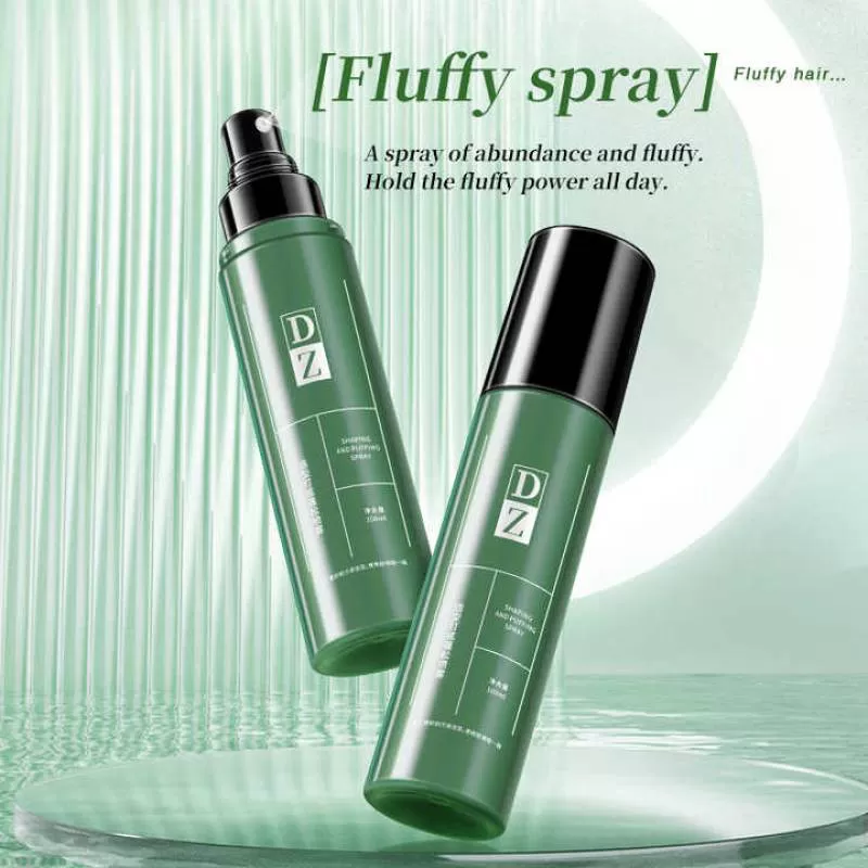 DZ Natural Hair Styling Spray for Strong Hold  Fluffy Hairspray  Thickening/Volumizing Molding Hair Fluffy Spray Dry Shampoo
