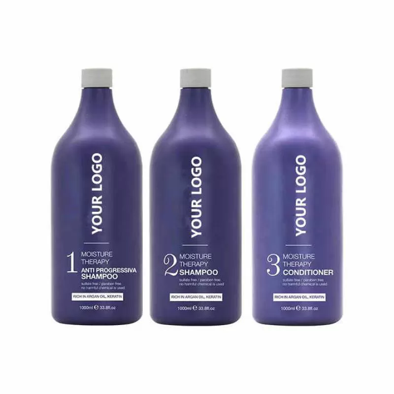 Brazilian Keratin Hair Treatment with Coconut Oil Vegan Collagen Anti-Frizz Zero Formaldehyde for Salon Use
