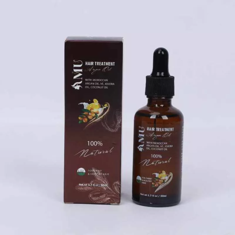 2024 New Arrival Moroccan Organic Hair Care Oil Cruelty-Free Anti-Dandruff Nourishing Leave-In Treatment Anti Frizz
