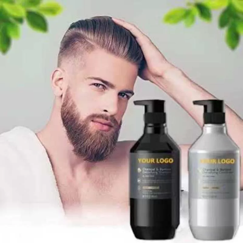 Popular Low Price Bulk Wholesale Color Protein Charcoal Treatment Sulfate Free Hair Care Shampoo and Conditioner for Men