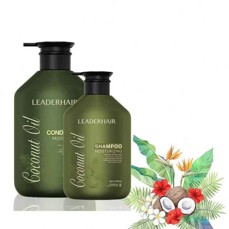 Private Label Wholesale Hair Care Products Set Coconut Oil Hair Care Set Shea Moisture Coconut Oil Hydrating Shampoo