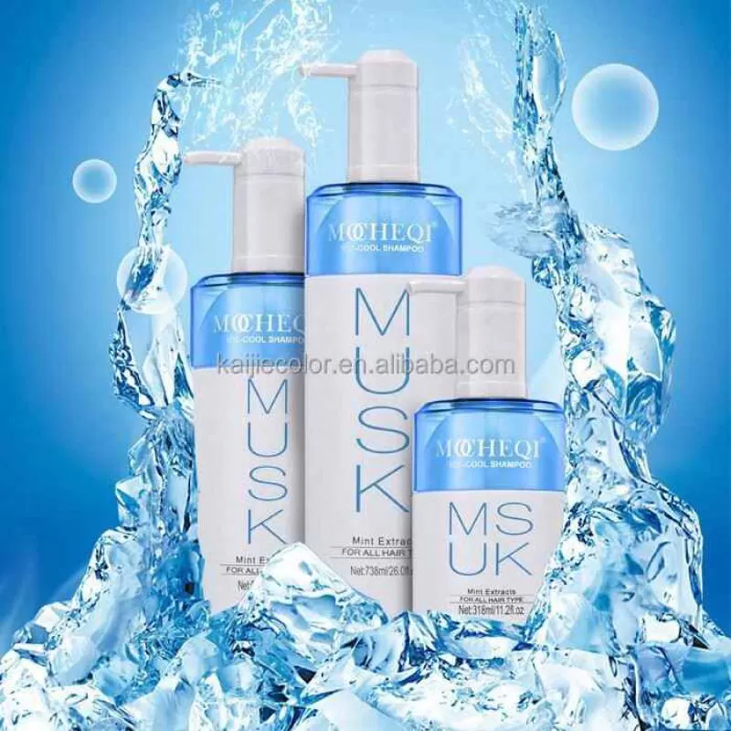 MOCHEQI MUSK Oem Wholesale Natural Anti Dandruff Shampoo and Conditioner Private Label Shampoo for Hair
