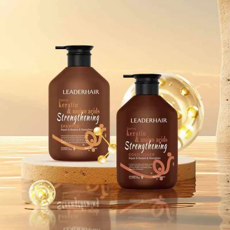 Custom Private Label Natural Organic Amino Acids Keratin Shampoo and Conditioner