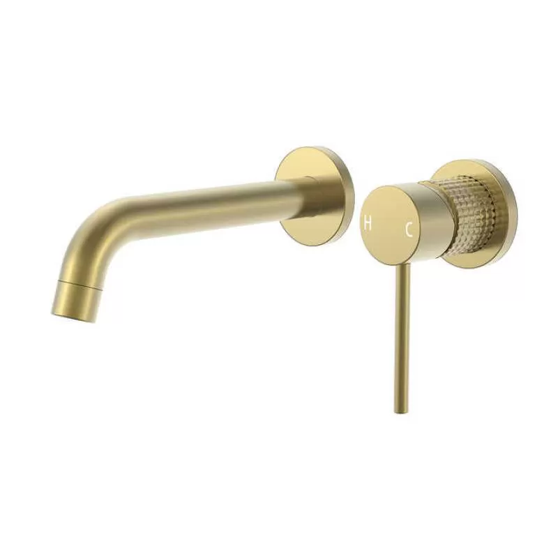 Modern Contemporary Wall Hanging Disconnected Handle Basin Mixer Tap Faucet for Bathroom Brass Concealed Water Saving Faucet