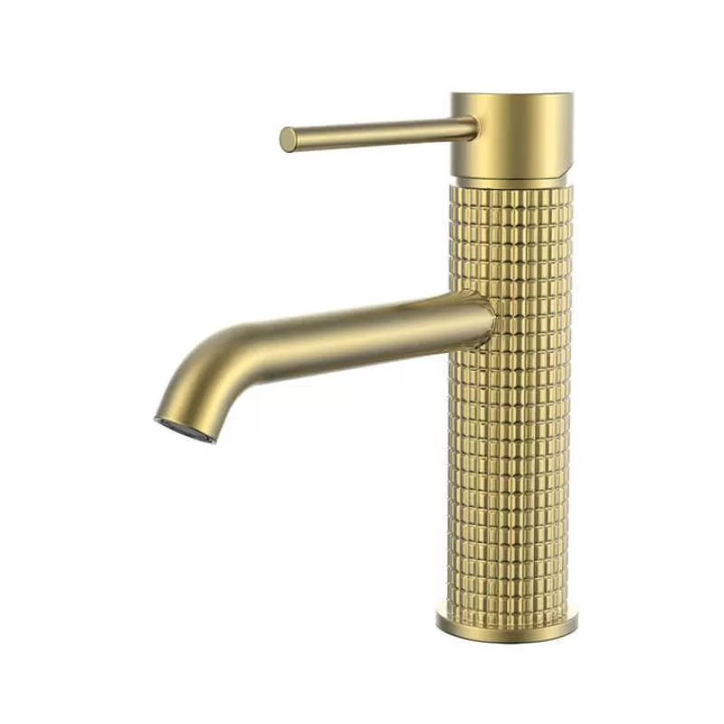 Modern Contemporary Brass Single Handle Lever Wash Basin Mixer Washroom Deck Mounted Water Sink Faucet Tap Gold Bathroom Faucets