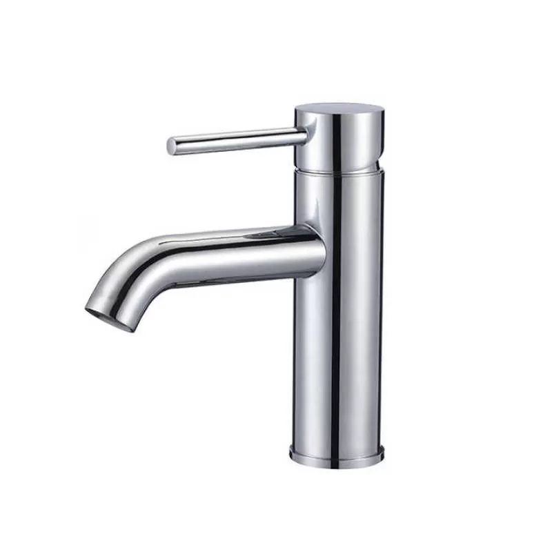 China Manufacturer Lead Free Brass Chrome Wash Basin Faucet Single Handle Chrome Plating Bathroom Dragon Faucet