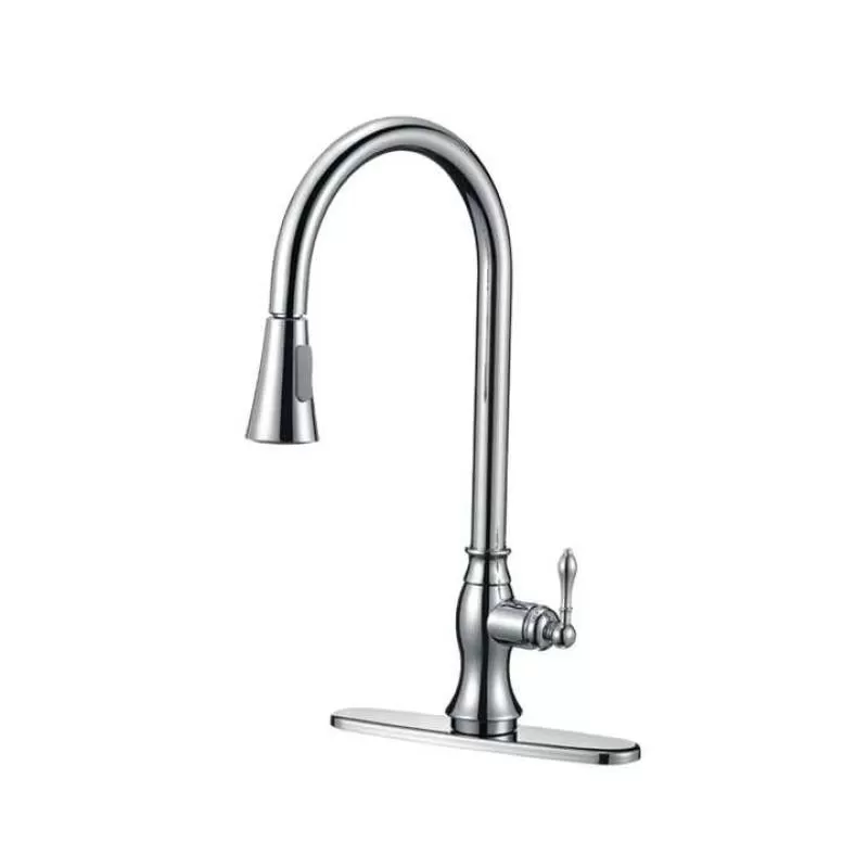 Haijun Upc Warranty 360 Degree Swivel Adjustable Pull Out Kitchen Sink Water Faucet Spray Head