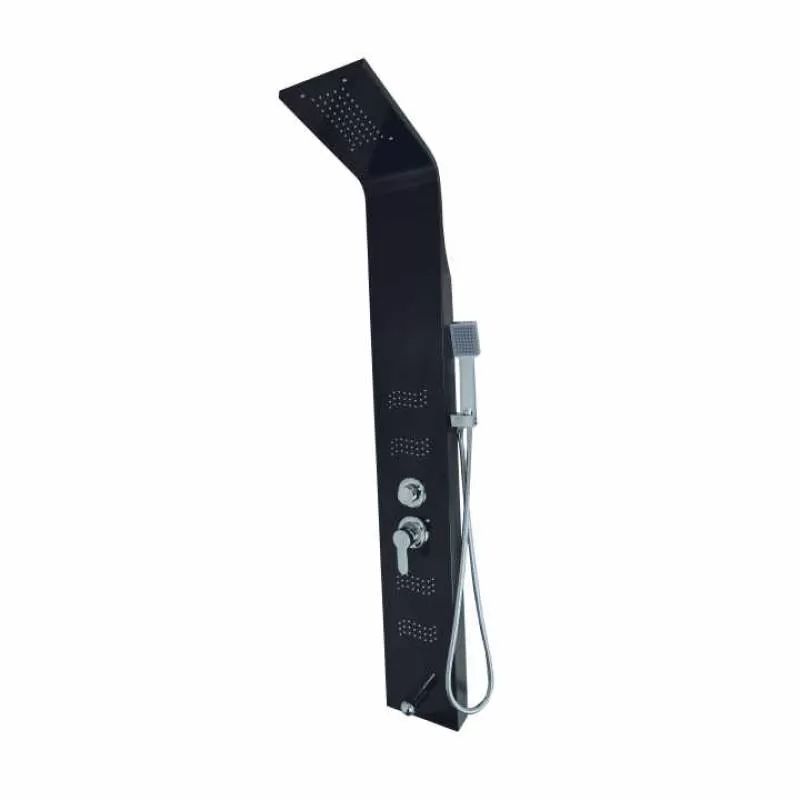 Black Shower Column Faucet Shower Panel Bathroom 304 Stainless Steel High Quality Shower Panel