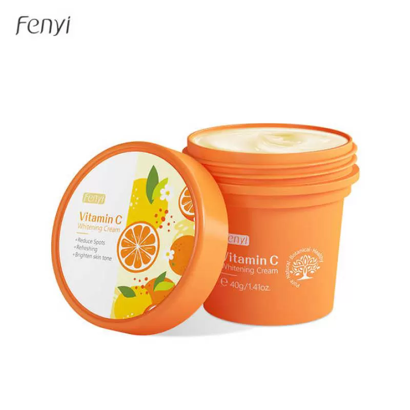 Natural Organic Vegan Vitamin C Face Moisturizer Facial Cream Anti-Wrinkle Moisturizing Lotion