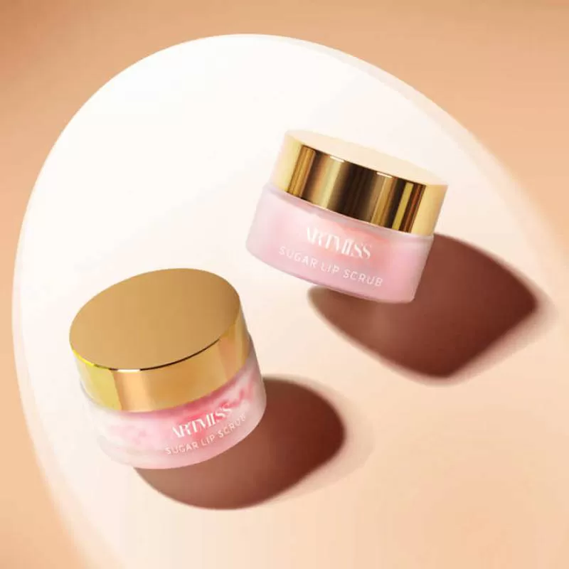 Make Your Lip Scrub Blam OEM Private Label Beauty Strawberry Lip Revival Exfoliating YOUR LOGO Sugar Lip Scrub