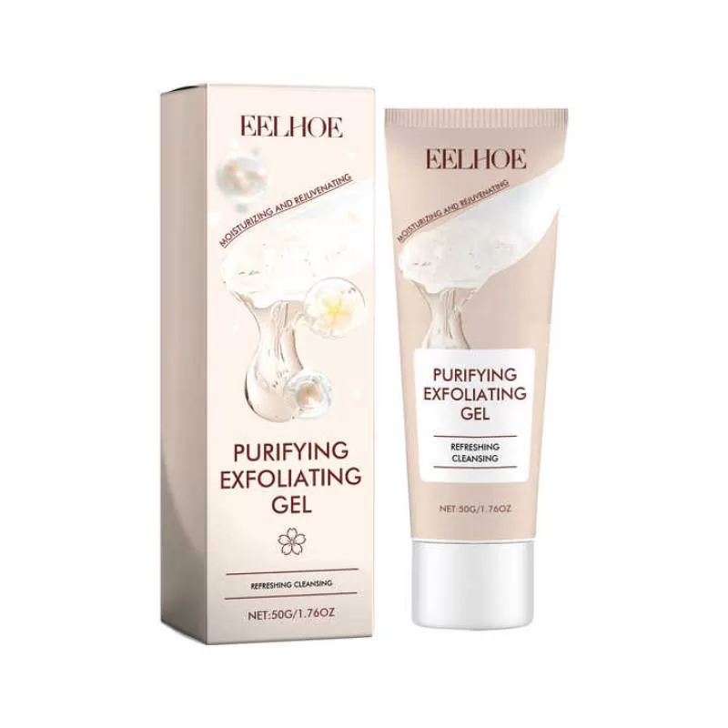 Natural Organic Face Scrub Remove Dead Skin Exfoliator Gel Moisturizing Whitening Facial Exfoliating Gel