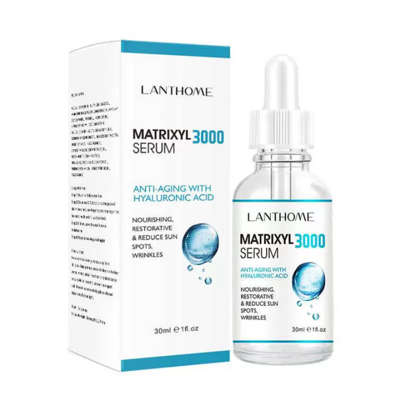 Wholesale Private Label Skin Tightening Anti-Aging Night Repair Dark Circles Face Matrixyl 3000 Hyaluronic Acid Serum