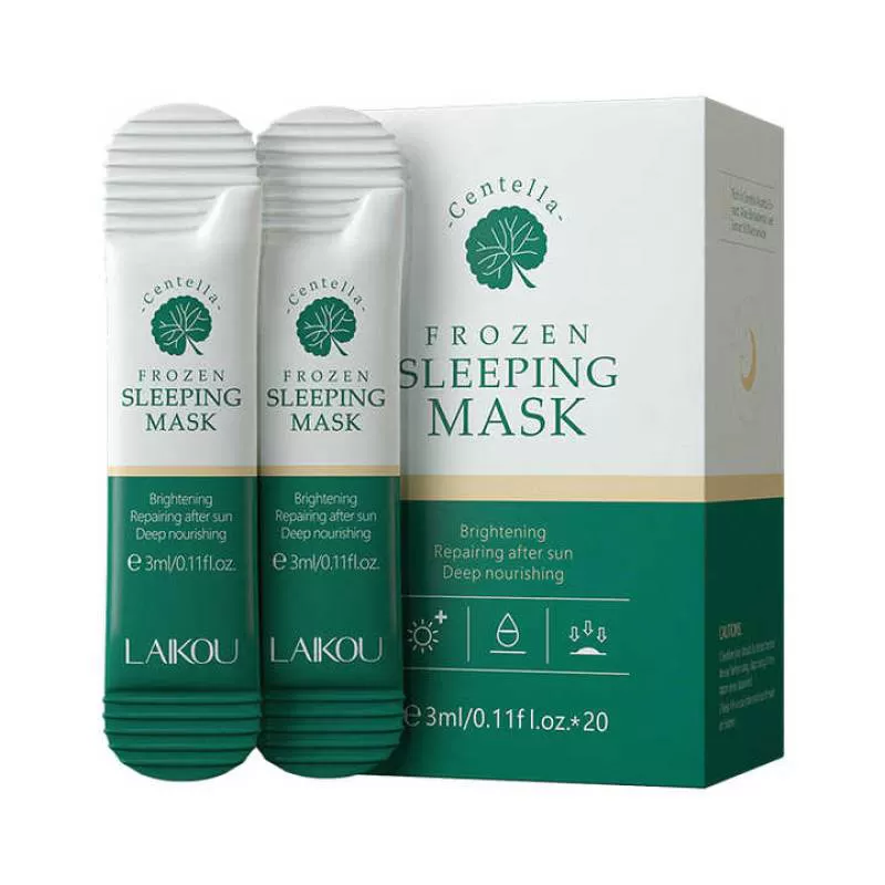 Natural Collagen Whitening Moisturizing Facial Mask Centella Asiatica Extract Repair Skin Sleep Mask