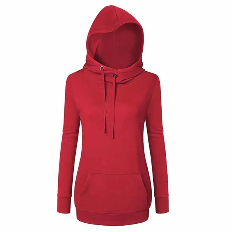 Women Pullover Style Long Sleeve Hoodies Winter Season Wear Lightweight Plus Size Latest Style Hoodies