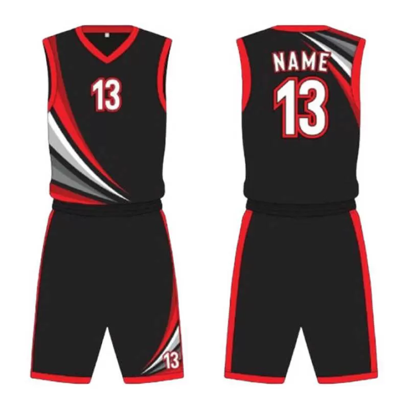 Benefit Comfortable Fabric Men's Basketball Uniform Sets Custom Size Professional Manufacturer Basketball Uniforms