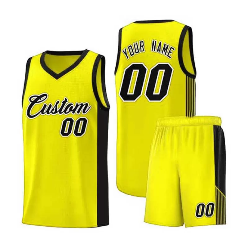 Top Quality Stylish Plain V Neck Bsci Summer Basketball Shorts Handmade Men Basketball Uniform