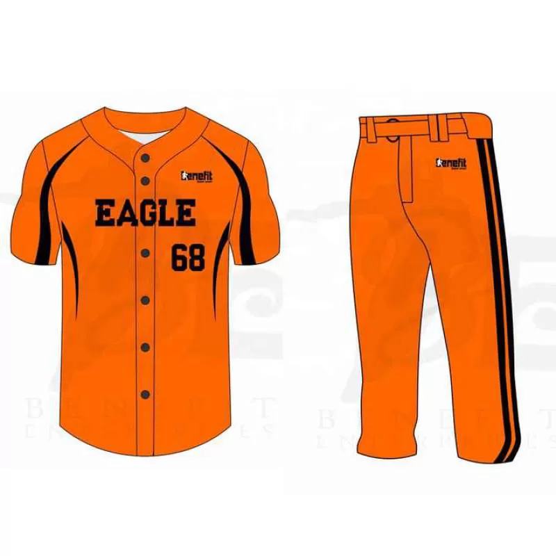 Custom Baseball Uniform New Style Men Baseball Uniform