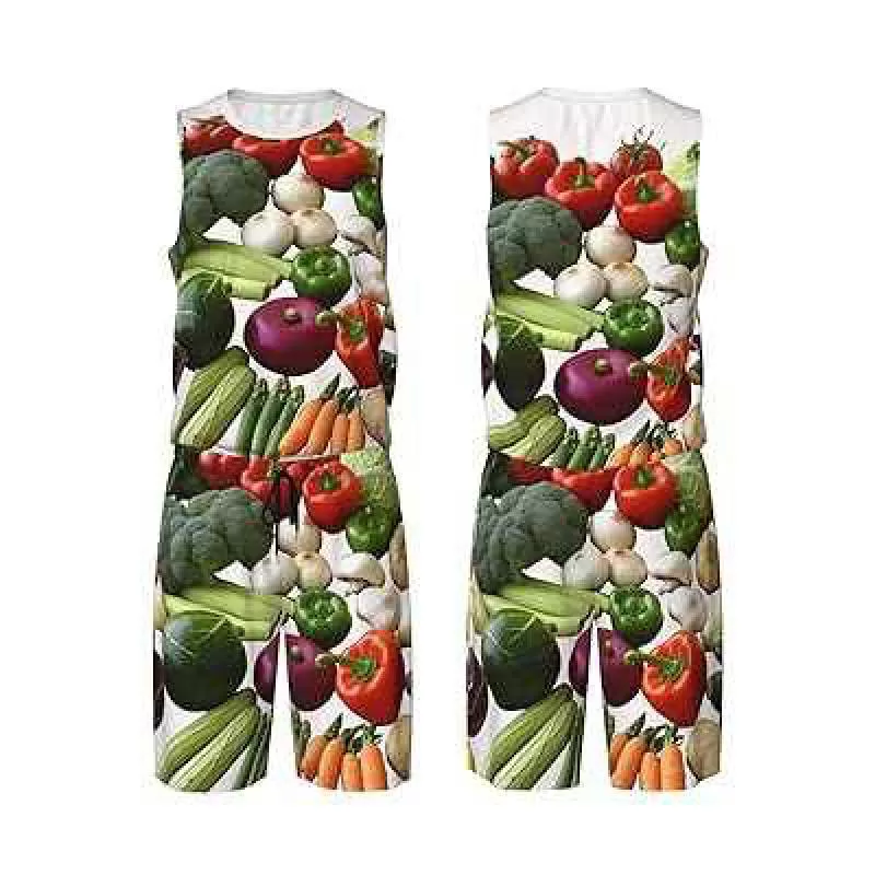 Mens Basketball Jerseys Introduction of Various Vegetables Uniform Suit Mesh Sports Jersey Outfits T-Shirt and Short Sets