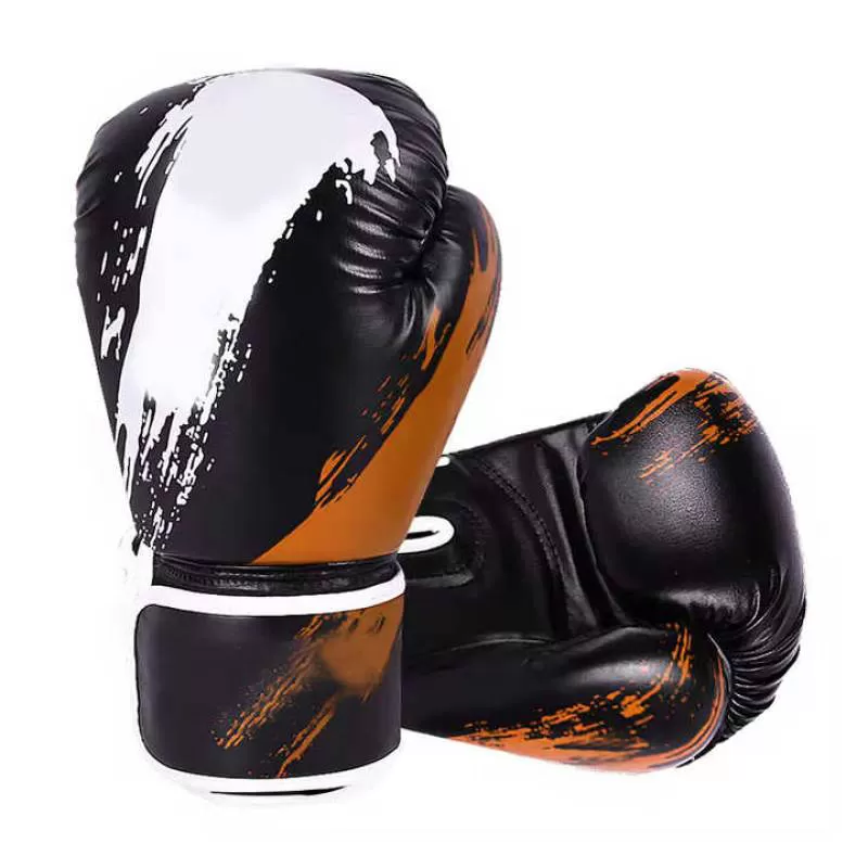 Fight Martial Arts Kick Boxing Training Gloves Guantes De Boxeo Your Own Logo Design Real Leather Boxing Gloves