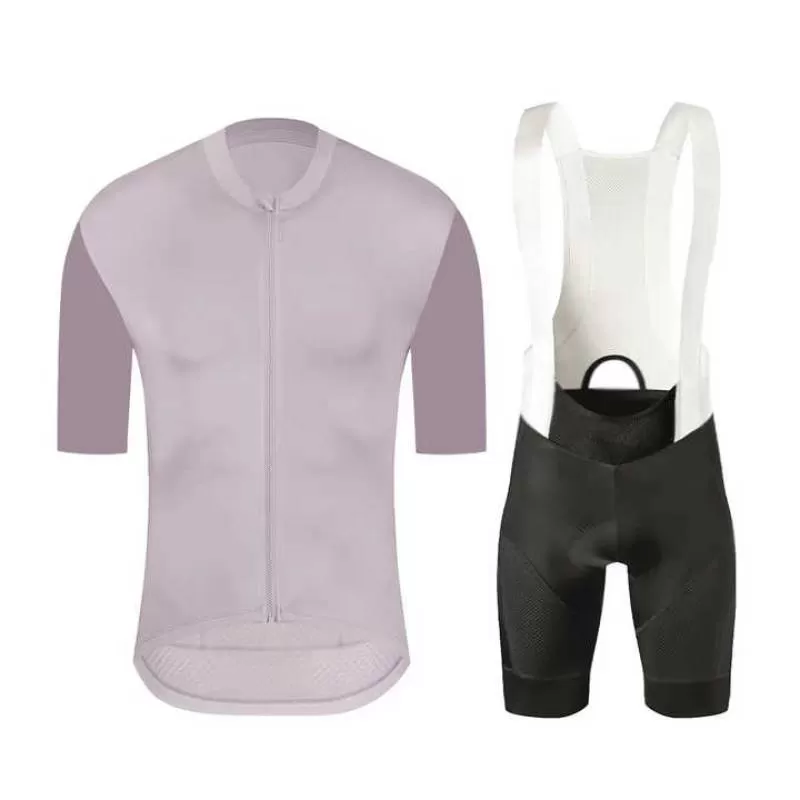 Zipper Style Custom Logo Design Men Wear Cycling Uniform Breathable Quick Dry Bib Shorts & Tights From Pakistan