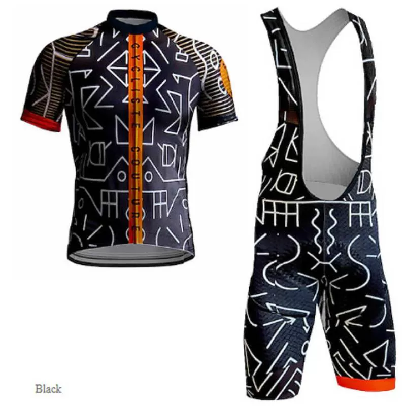 New Arrival Custom Design Summer Style Casual Cycling Jersey Set for Men Bike Cycling Uniform Set