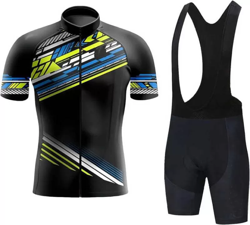 Benefit New Arrival Sportswear Comfortable Casual Bibs Cycling Uniform Short Sleeves Breathable Mountain Bike Cycling Suit