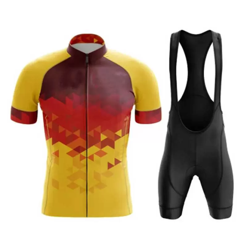 Pakistan Men Cycling Sets Bike Uniform Summer Cycling Jersey Set Road Bicycle Wear Comfortable Cycling Clothing