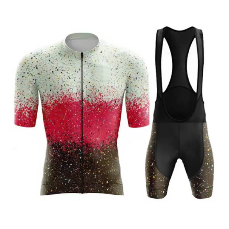 Best Quality Short Sleeve Cycling Uniform Adjustable Cycling Sports Wear 3d Digital Printed Custom Design Men Cycling Suit