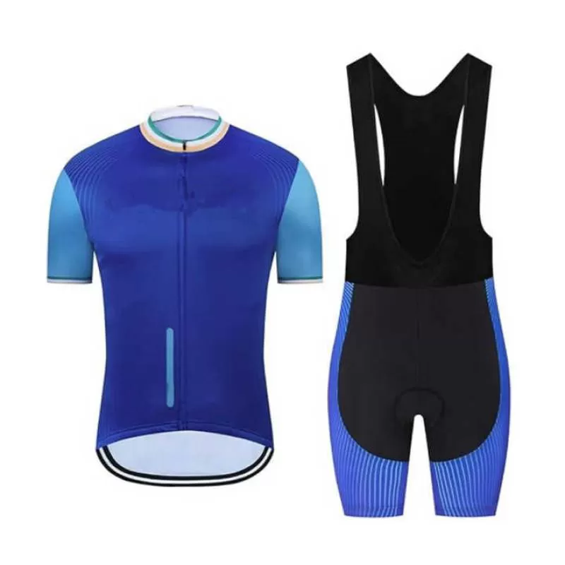 New Style Best Design Unisex Cycling Jersey Clothing Set Short Sleeve Quick Dry Bicycle Uniform  Men Cycling Suit