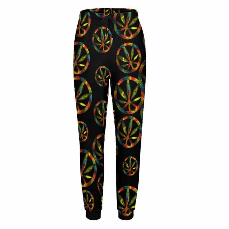 Full Sublimation Print Trousers Joggers Pants Fashionable Slim Fit Workout Women's Pants and Trousers for Gym Running