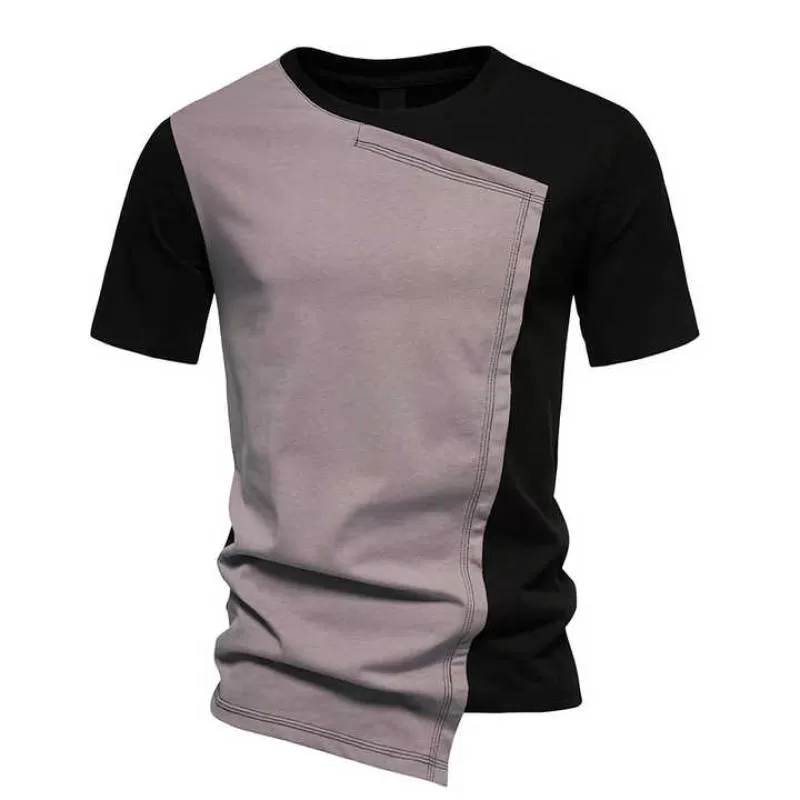 In Plus Size Men Wear Stylish T Shirts Durable Lightweight Casual Street Wear Plain Best Design 100% Cotton Men's T-shirts