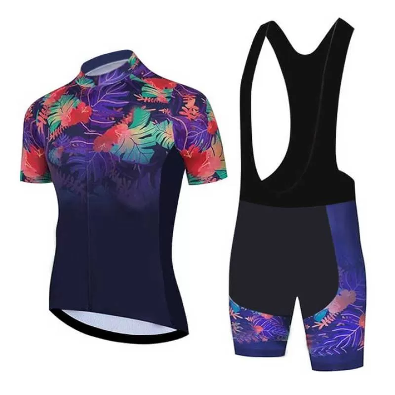 OEM Customized Design Cycling Jersey and Cycling Bib Short Set Team Club Breathable Quick Dry Bib Shorts & Tights From Pakistan