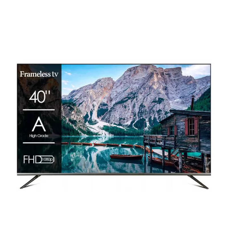 Universal Smart TV 40 43 50 55 65 Inch Full Screen Display LED TV Television 40inch Frameless TV